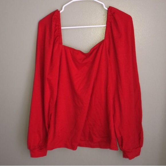 NWT GRACE KARIN Sweetheart Peasant Top - Picture 9 of 12